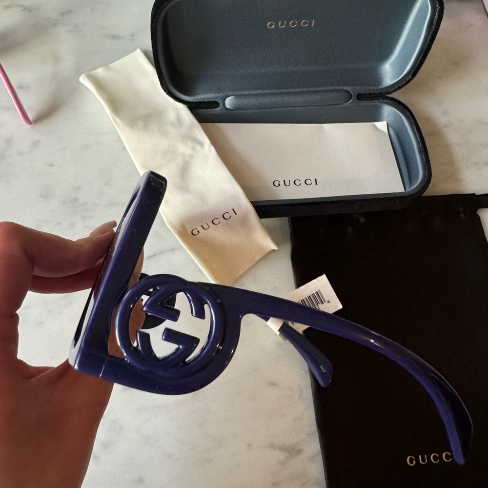 New Gucci oversized Sunglasses - Picture 7 of 12